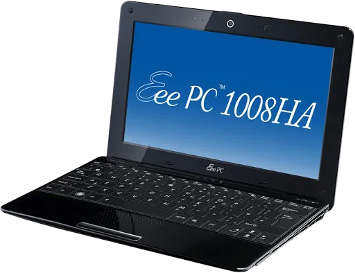 Ремонт петель крышки  Asus Eee PC 1008