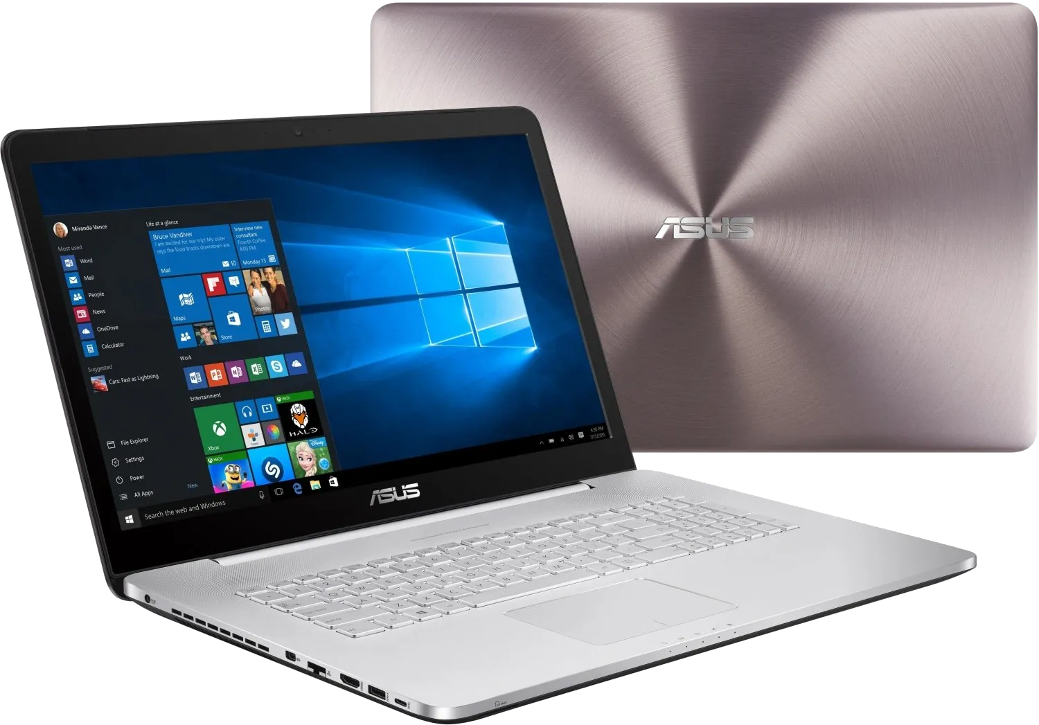 Ремонт петель крышки  Asus N752VX
