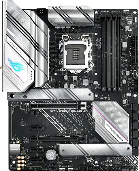 Чистка системы охлаждения Asus ROG Strix B560-A Gaming WiFi