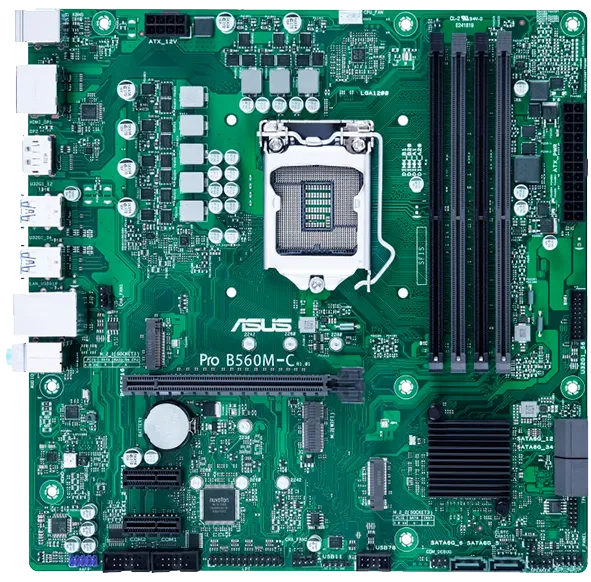 Чистка системы охлаждения Asus Pro B560M-C