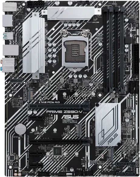 Чистка системы охлаждения Asus Prime Z590-V-SI