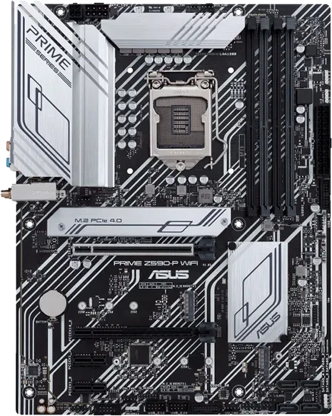 Чистка системы охлаждения Asus Prime Z590-P WiFi