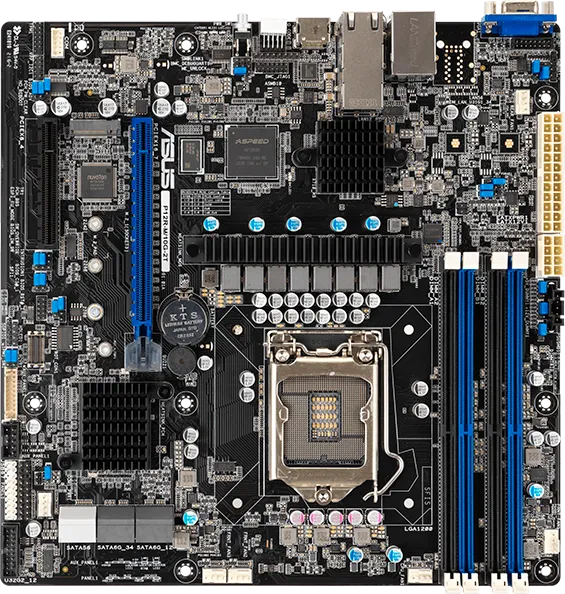 Чистка системы охлаждения Asus P12R-M-10G-2T