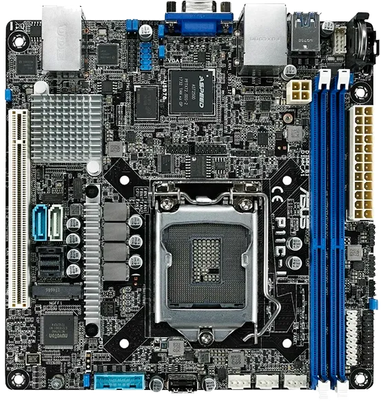 Чистка системы охлаждения Asus P11C-I