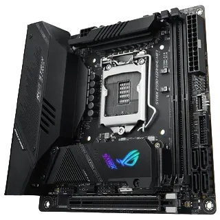 Чистка системы охлаждения Asus ROG Strix Z590-I Gaming WiFi