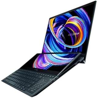 Ремонт петель крышки  Asus Duo